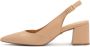 Kazar Beige pumps op een comfortabele hak Beige Dames - Thumbnail 5