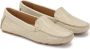 Kazar Beige reliëflederen mocassins Beige Dames - Thumbnail 2