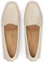 Kazar Beige reliëflederen mocassins Beige Dames - Thumbnail 6