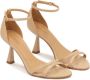 Kazar Beige sandalen met kitten heels Beige Dames - Thumbnail 2