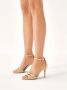 Kazar Beige stiletto sandalen met een band om de enkel Beige Dames - Thumbnail 3