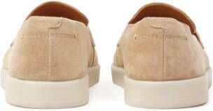 Kazar Beige suède instap casual half schoenen Beige Dames