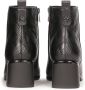 Kazar Booties versierd met reliëfpatroon Black Dames - Thumbnail 5