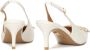 Kazar Bruiloft lage stiletto-pompen met sieradenversiering Beige Dames - Thumbnail 6