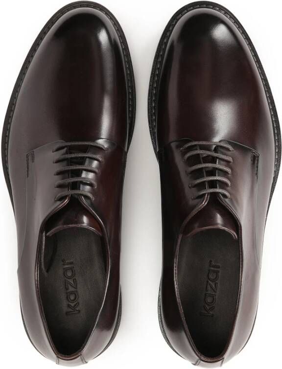 Kazar Bruine cap-toe schoenen Brown Heren