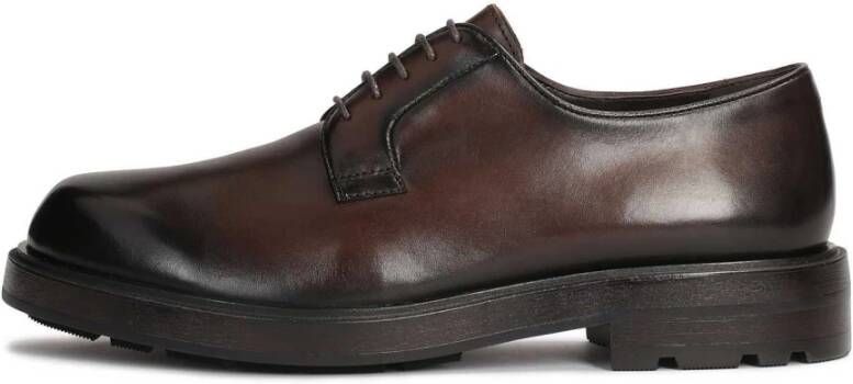 Kazar Bruine derby halfschoenen gemaakt van natuurlijk leer Brown Heren