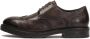 Kazar Bruine halfschoenen met brogue decoratie Brown Heren - Thumbnail 5