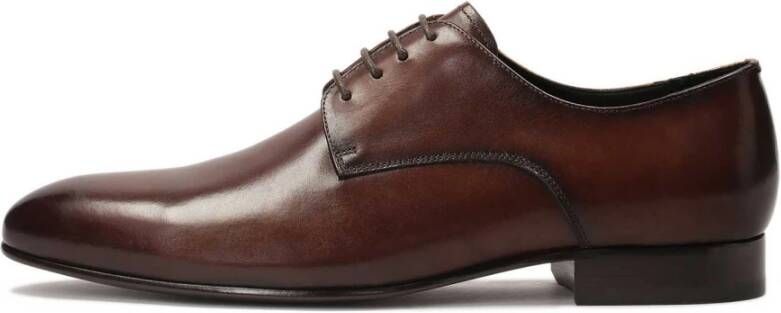 Kazar Bruine halfschoenen met leren zool Brown Heren