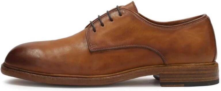 Kazar Bruine heren casual halfschoenen Brown Heren