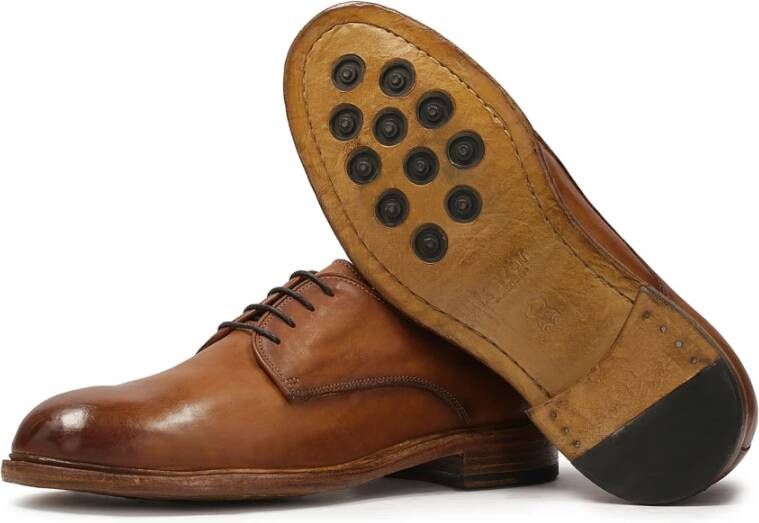 Kazar Bruine heren casual halfschoenen Brown Heren