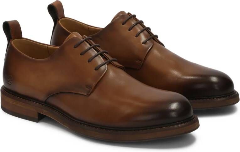 Kazar Bruine heren halfschoenen Brown Heren