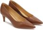 Kazar Bruine lage stiletto pumps Brown Dames - Thumbnail 2