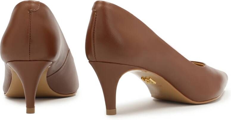 Kazar Bruine lage stiletto pumps Brown Dames