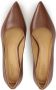 Kazar Bruine lage stiletto pumps Brown Dames - Thumbnail 4