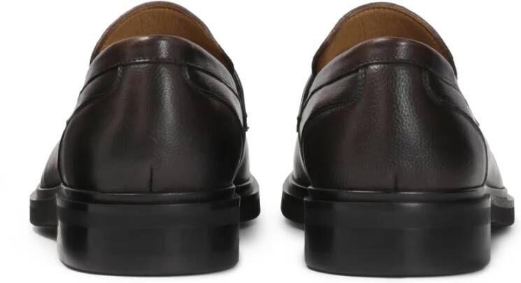 Kazar Bruine leren loafers Brown Heren