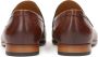 Kazar Brown loafers decorated with leather embossing - Thumbnail 4