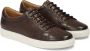 Kazar Bruine leren sneakers Brown Heren - Thumbnail 2