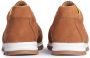 Kazar Bruine leren sneakers voor heren versierd met perforatie Brown Heren - Thumbnail 4