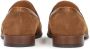 Kazar Bruine loafers van suède met perforaties Brown Heren - Thumbnail 6