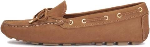 Kazar Bruine nubuck mocassins Brown Dames