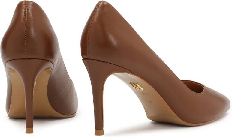 Kazar Bruine pumps met een comfortabele hak Brown Dames