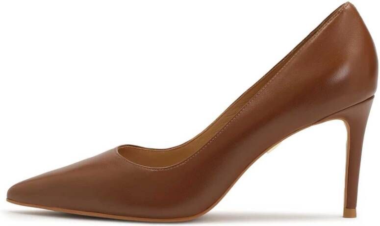 Kazar Bruine pumps met een comfortabele hak Brown Dames