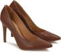 Kazar Bruine puntige pumps Brown Dames - Thumbnail 2