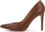 Kazar Bruine puntige pumps Brown Dames - Thumbnail 5