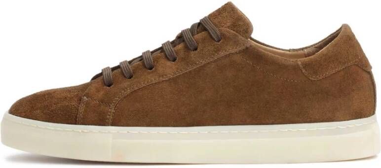 Kazar Bruine sneakers met lage bovenkant Brown Heren