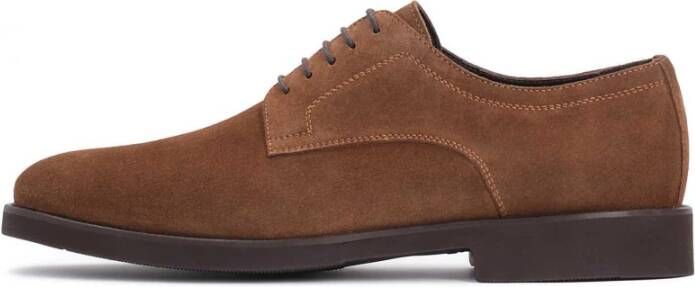 Kazar Bruine Suède Derby Schoenen Brown Heren