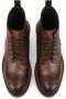 Kazar Bruine veterschoenen met brogue decoratie Brown Heren - Thumbnail 4