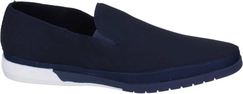 Kazar Canvas Loafers voor Mannen Blue Heren