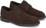 Kazar Casual Donkerbruine Suède Derby Schoenen Brown Heren - Thumbnail 2