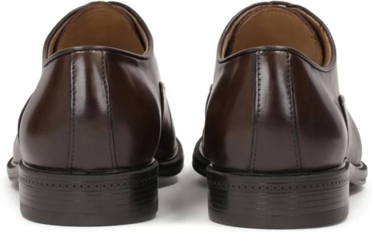 Kazar Casual halfschoenen voor heren met cap toe neus Brown Heren