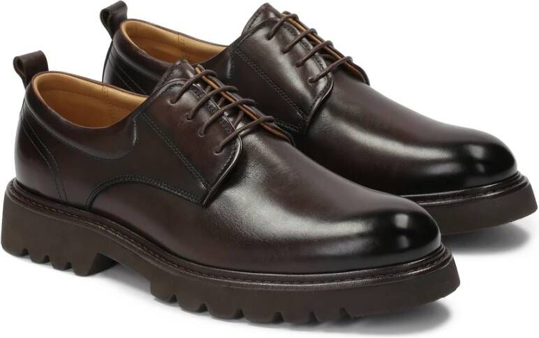 Kazar Casual herenschoenen gemaakt van volnerf leer Brown Heren