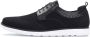 Kazar Casual Stoffen Veterschoenen Black Heren - Thumbnail 6