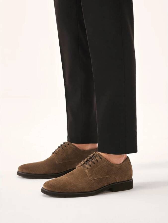 Kazar Casual suède herenschoenen Brown Heren