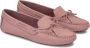 Kazar Comfortabele beige nubuck mocassins Pink Dames - Thumbnail 2