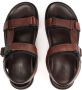 Kazar Comfortabele leren sandalen in bruine kleur Brown Heren - Thumbnail 4