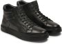 Kazar Comfortabele zwarte herensneakers met hoge schacht Black Heren - Thumbnail 2