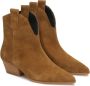 Kazar Cowboy laarzen met een slip-on bovenwerk Brown Dames - Thumbnail 4