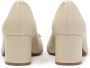 Kazar Crème pumps met comfortabele inlegzool Beige Dames - Thumbnail 3