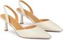 Kazar Cutout pumps met open bovenkant en open hakken White Dames - Thumbnail 2