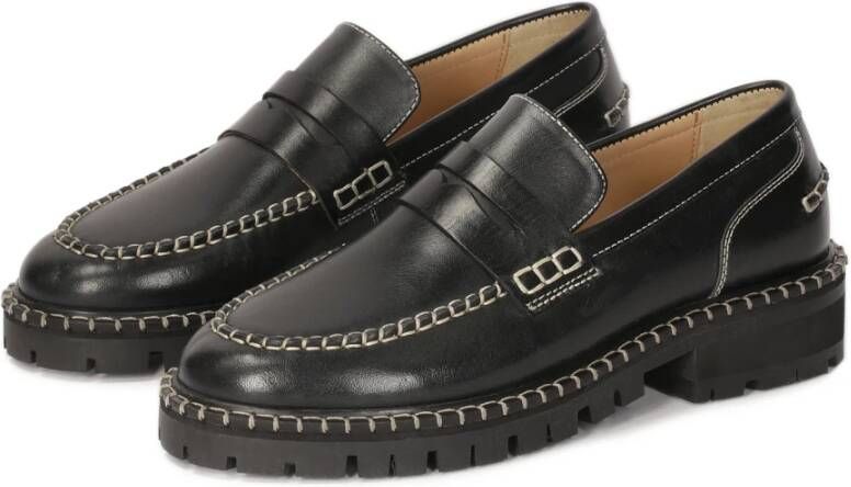 Kazar Dames casual loafers-stijl schoenen Black Dames