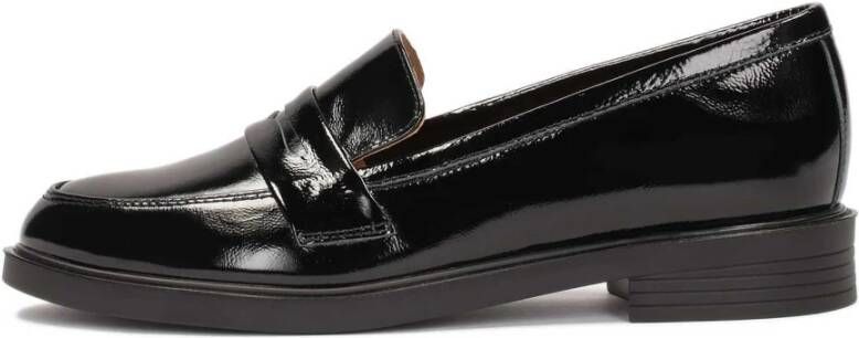 Kazar Dames gelakte loafers Black Dames