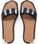 Kazar Dames grote strass slides Black Dames - Thumbnail 5