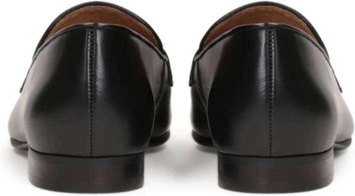 Kazar Dames zwarte gladleren loafers Black Dames