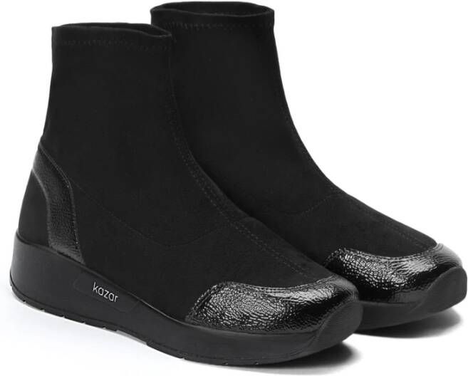 Kazar Dames zwarte sneakers Black Dames