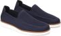 Kazar Donkerblauwe instapschoenen van stretchstof Blue Heren - Thumbnail 3