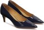 Kazar Donkerblauwe lakleren pumps Blue Dames - Thumbnail 2